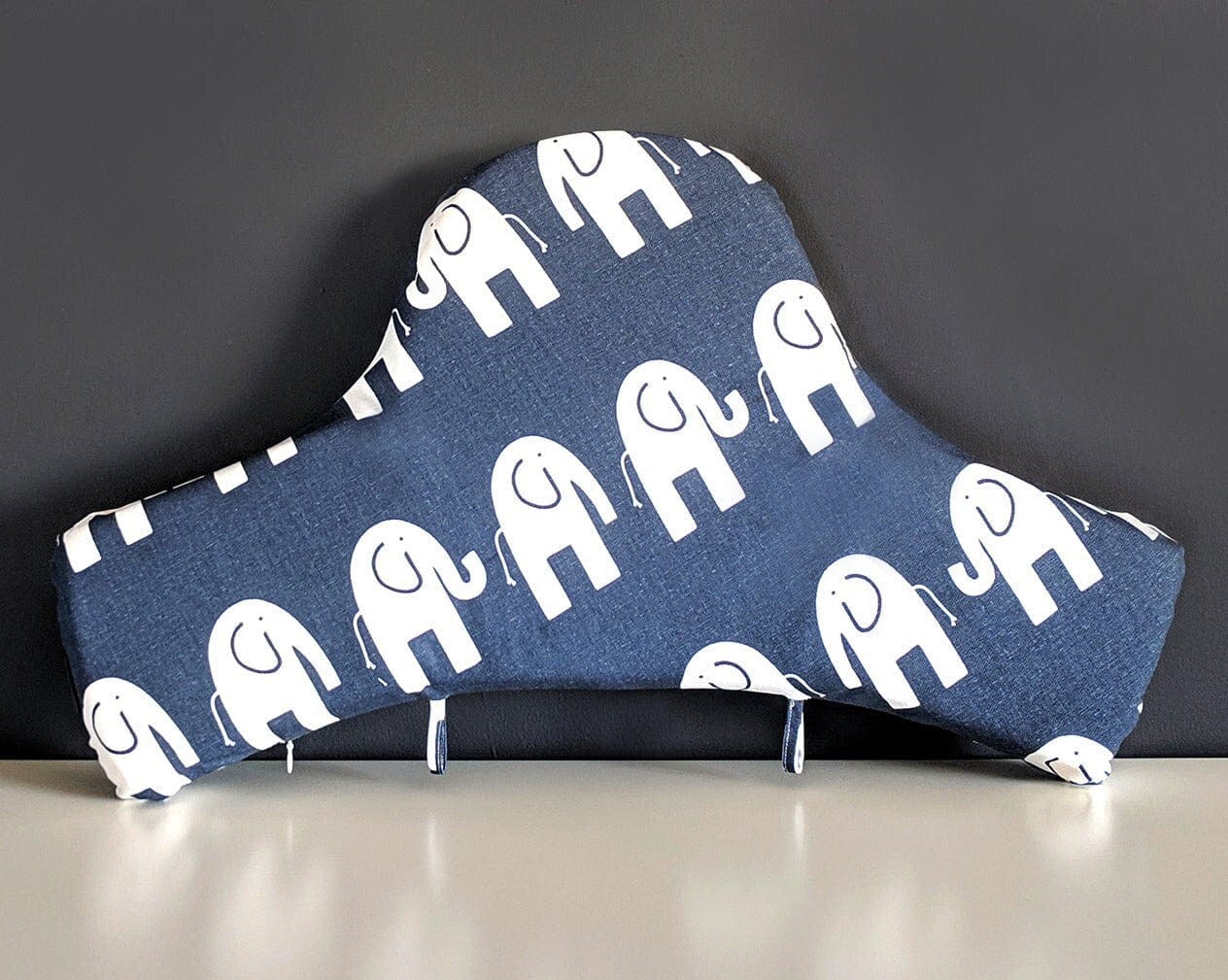 Rockin Cushions slipcovers SALE IKEA Highchair Cushion Cover for Klammig, Pyttig, Antilop Elephant Navy Blue